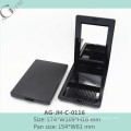 AG-JH-C-0116 Cosmetic Packaging Rectangular Custom Foundation Empty Case With Mirror